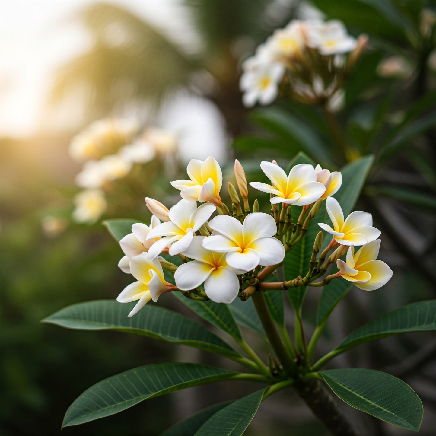 White Plumeria