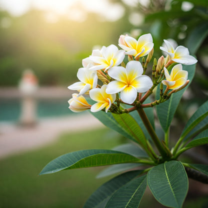 White Plumeria